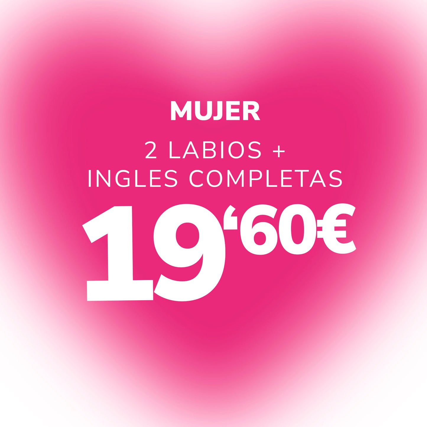 PRODUCTO EXCLUSIVO 2 LABIOS + INGLES COMPLETAS MUJER