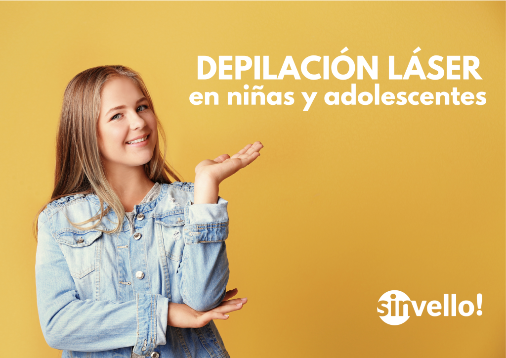 Consejos a tener en cuenta en la depilación láser en niñas y adolescentes