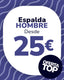 OFERTA FLASH-Espalda Completas Hombre