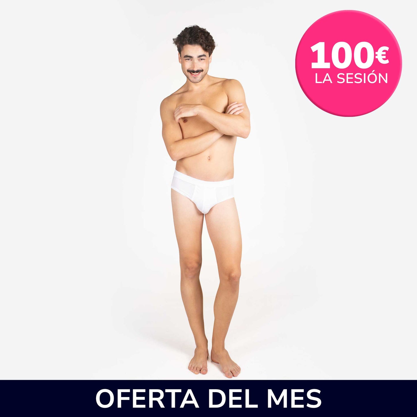 ¡OFERTA DICIEMBRE! Hombre - 2 sesiones de cuerpo completo premium