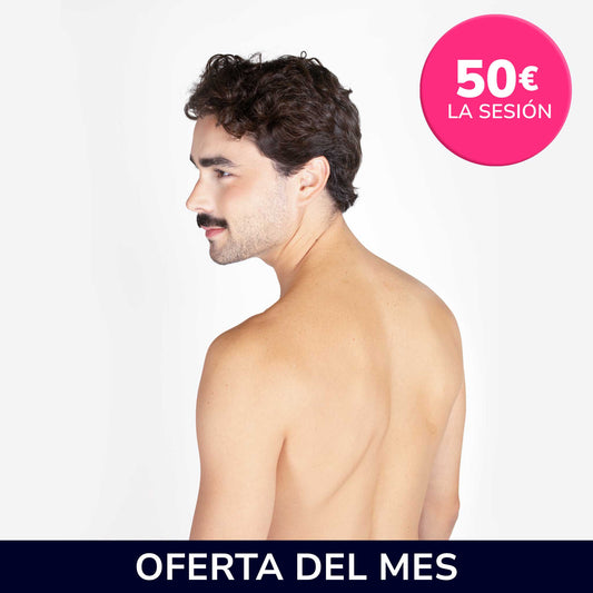 ¡OFERTA DICIEMBRE! Hombre - 2 sesiones de espalda, tórax y hombros