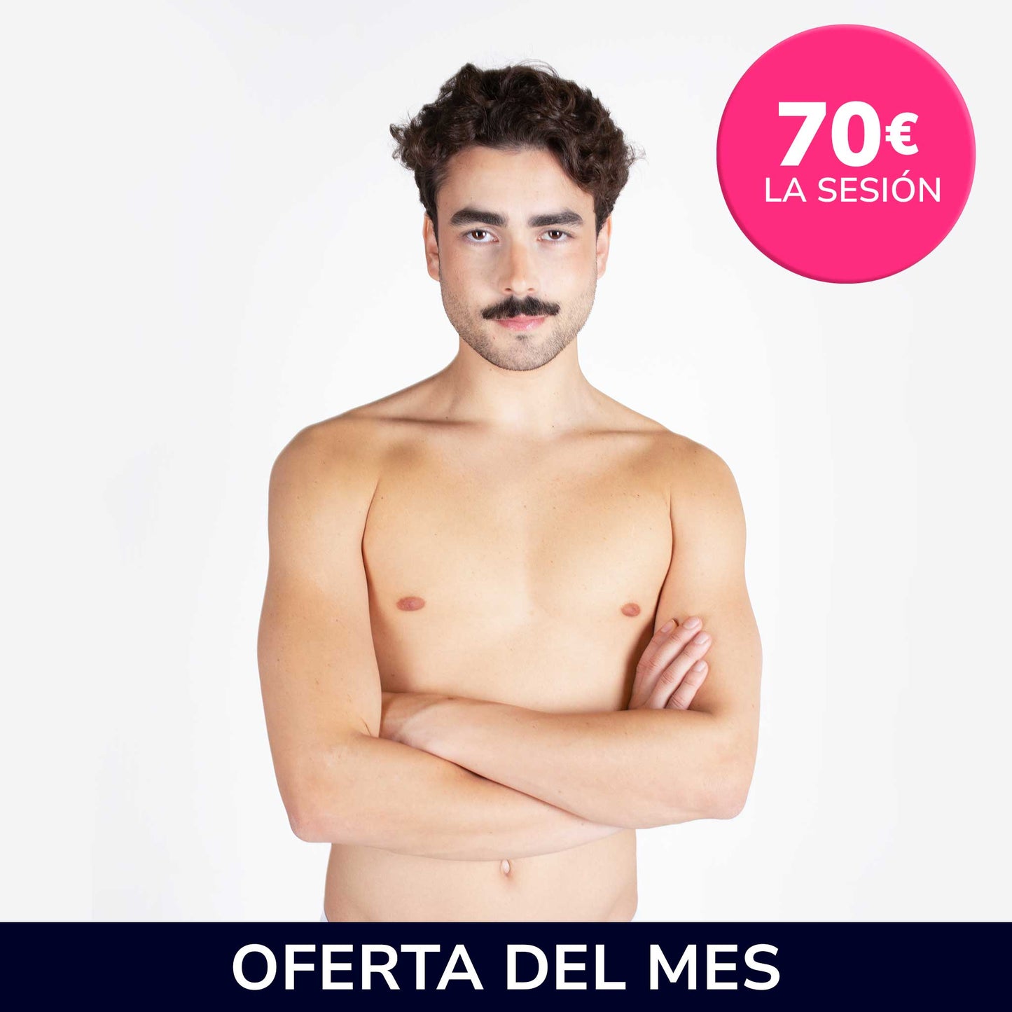 ¡OFERTA DICIEMBRE! Hombre - 2 sesiones de medio cuerpo superior