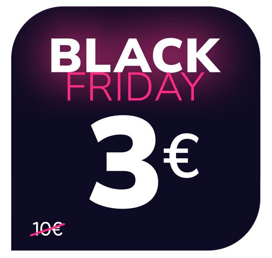 PROMO BLACK FRIDAY - Mujer - 1 sesión de ingles ¡3 euros!